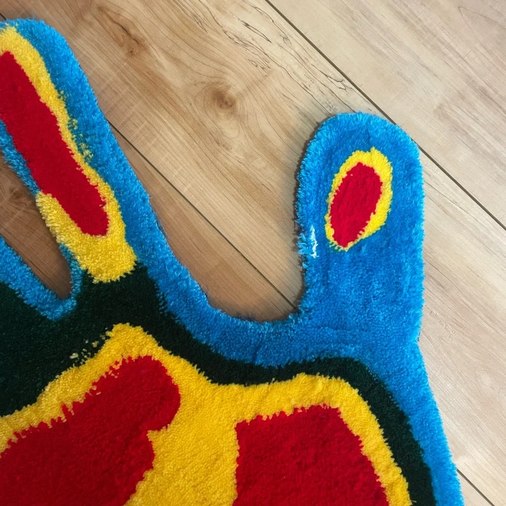 Custom Made Thermal Hand Print Rug - Picture 7 of 10